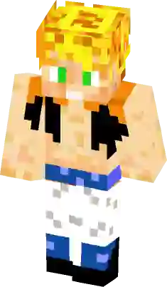 Gogeta Dragon Ball Z Version Minecraft Skin