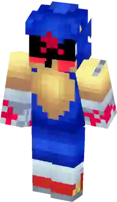 Half Tails Half Tails.EXE Minecraft Skin