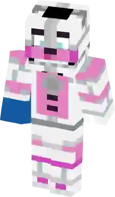 Funtime Foxy  Five Nights at Freddy's Sister Location (Lolbit alternative  in description) Minecraft Skin