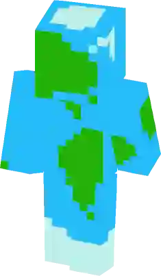 Minecraft earth skin but with the new addition Minecraft Skin