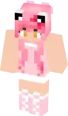 Nike Girl salmon pink classic size shading  Minecraft skins cute, Minecraft  skins kawaii, Minecraft skins aesthetic