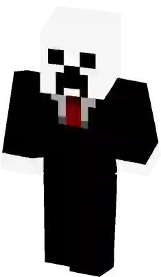 roblox slender Minecraft Skin