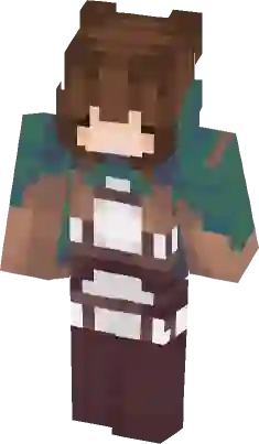 Warrior Herobrine Minecraft Skin