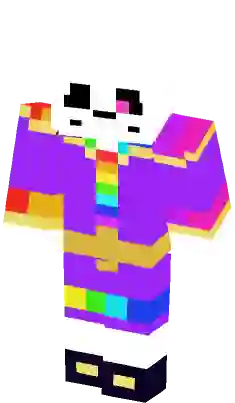 Nightmare Sans- {Uncorrupted}¨*:·. Minecraft Skin