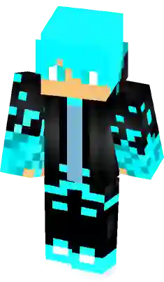 Blue Ender Dragon, Minecraft Skin