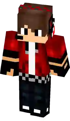 Cool Black And Red Boy!, Nova Skin