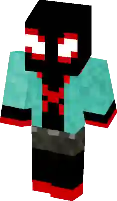 spiderman  Miles morales, Spiderman, Minecraft skins