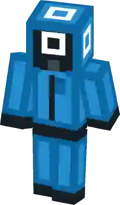 Squid game worker Minecraft Skins