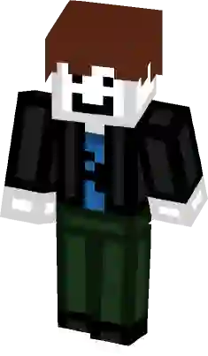 evil bacon hair (creepypasta) Minecraft Mob Skin