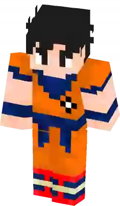Super Saiyan Goku (Dragon Ball Z) Minecraft Skin