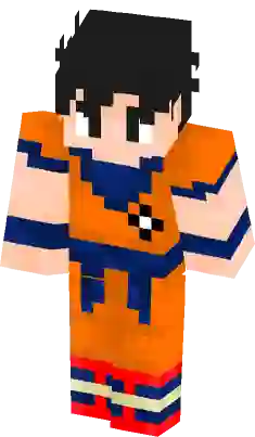 Super Saiyan Goku (Dragon Ball Z) Minecraft Skin