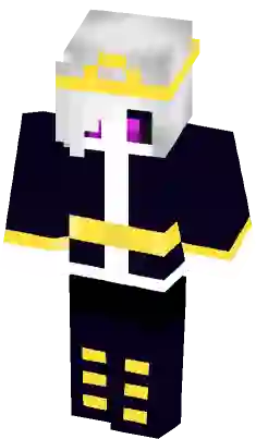 Nightmare Sans Minecraft Skin