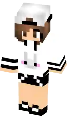 Minecraft Skin, vulpini, herobrine, Ponytail, minecraft Mods