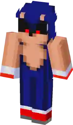 Majin Sonic (Sonic CD / FNF Vs. Sonic.EXE) Minecraft Skin