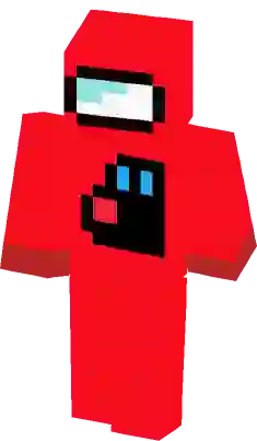 sus among us red Minecraft Skin