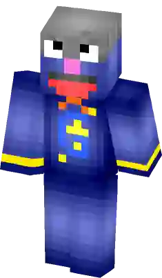 purple rainbow friends Minecraft Skin