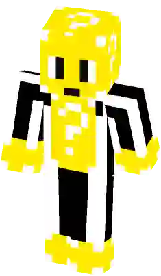 Lucky block guy Minecraft Skin