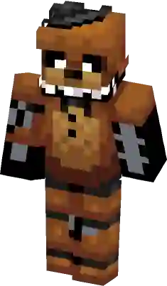 The Joy Of Creation : Ignited Freddy Minecraft Skin