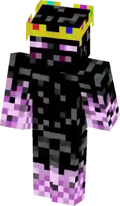 Download Minecraft - Ender Man Minecraft Skin PNG Image with No