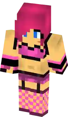 Girl in underwear Minecraft Skins