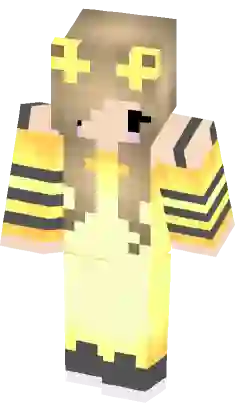 pikachu girl minecraft skin