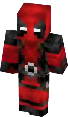 Deadpool Christmas edition skin Minecraft Skin