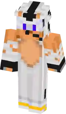 Hyper Silver the hedgehog Minecraft Skin