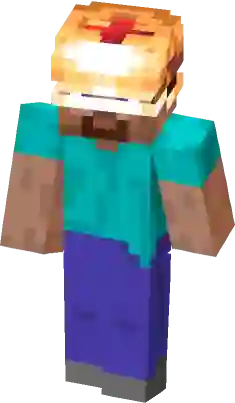 Stylised Herobrine Minecraft Skin