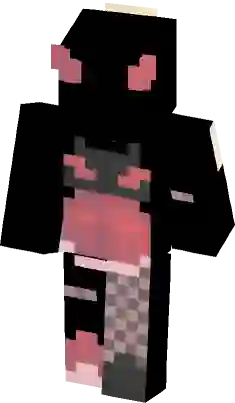 Demon enderman skin from marketplace