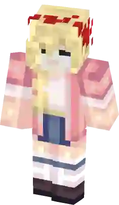 Herobrine girl Minecraft Skins