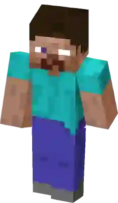 minecraft anime steve and herobrine