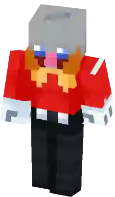 Starved Eggman  Minecraft Skin