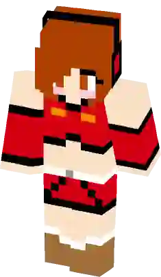 Red M&M  Minecraft Skin