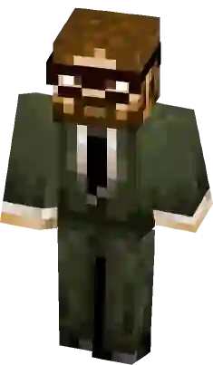 profesor de la casa de papel Minecraft Skin