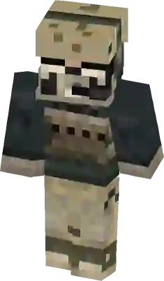 Ghost (Classic) - Modern Warfare Minecraft Skin