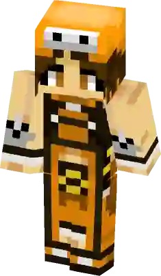 Creamsicle — Bridget Guiltygear Minecraft Skin that I spent too