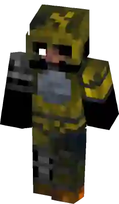 Withered Chica  Minecraft Skin