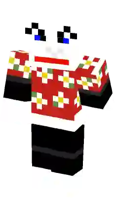 Hawaii Herobrine (Java and bedrock) Minecraft Skin