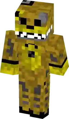 Golden Freddy  Five Nights at Freddy's: The Movie Minecraft Skin