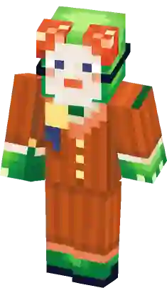 Joker from anime Fire Force Minecraft Skin