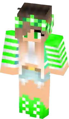 Girl in underwear Minecraft Skins