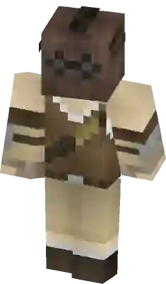 Raider Herobrine Minecraft Skin