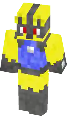 lucario minecraft skin template