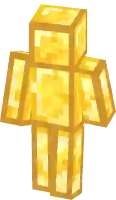 gold block  Minecraft Skin