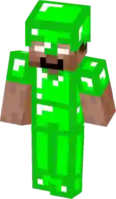 minecraft emerald armor skin