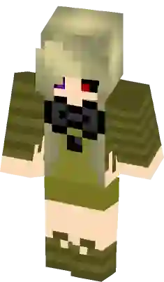 Yukikaze from Maou-sama, Retry! (it's a trap) Minecraft Skin