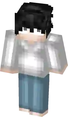 L Lawliet [ Death Note ] Ryuzaki Minecraft Skin