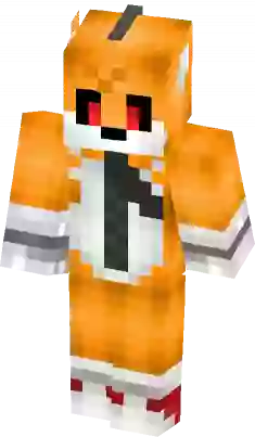 Tails.exe Minecraft Skin