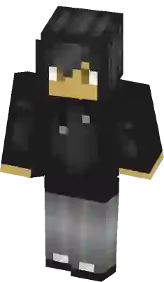 Black hoodie Minecraft Skins SkinsMC