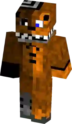 The Joy Of Creation : Ignited Freddy Minecraft Skin